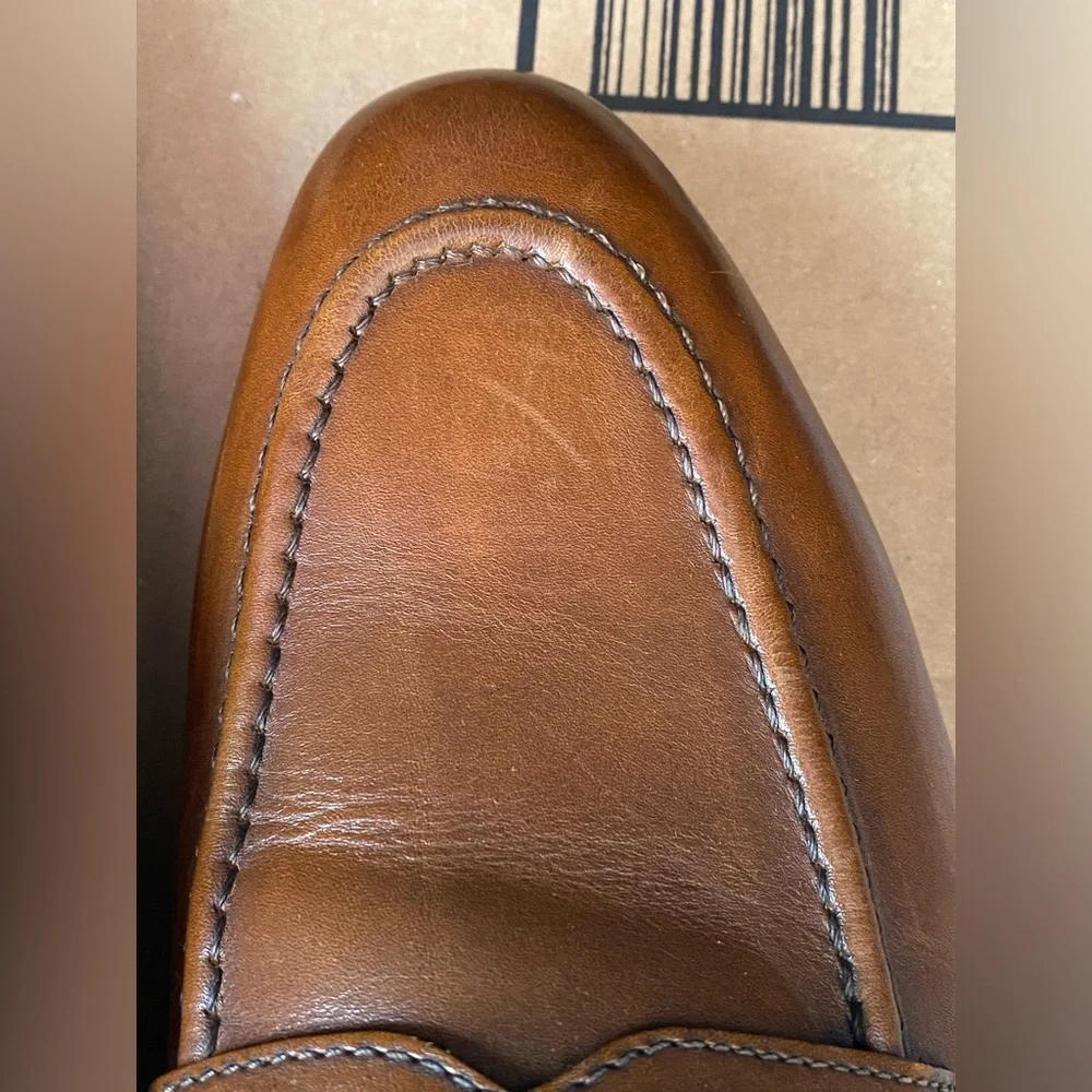 Johnston & Murphy Men’s Meade Penny Loafer - Tan size 13D - Picture 9 of 9